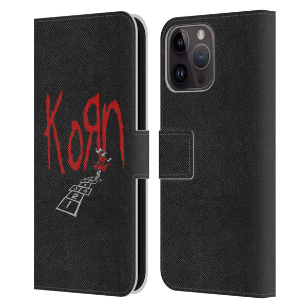 Korn Graphics Follow The Leader Leather Book Wallet Case Cover For Apple iPhone 15 Pro Max