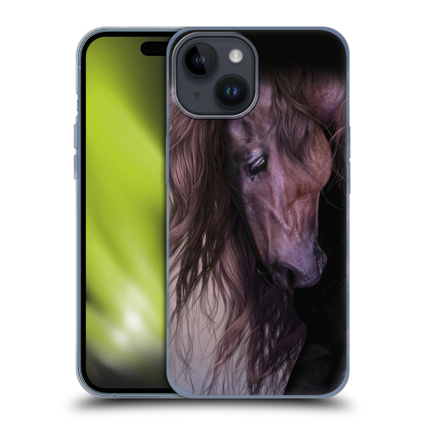 Laurie Prindle Western Stallion Equus Soft Gel Case for Apple iPhone 15