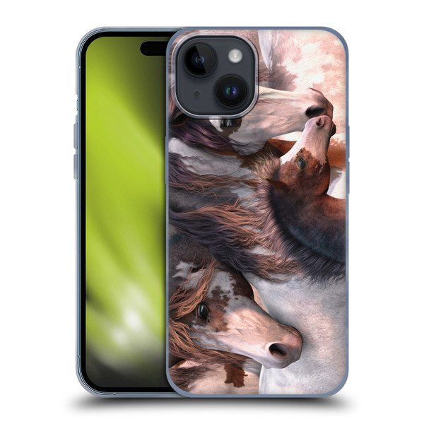Laurie Prindle Western Stallion Generations Soft Gel Case for Apple iPhone 15