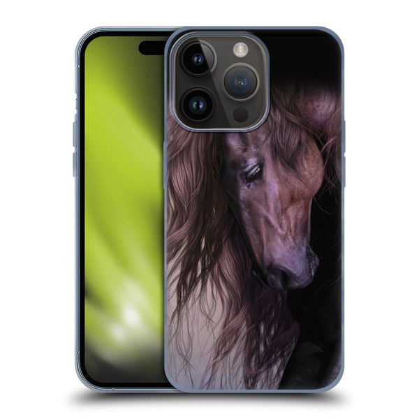 Laurie Prindle Western Stallion Equus Soft Gel Case for Apple iPhone 15 Pro