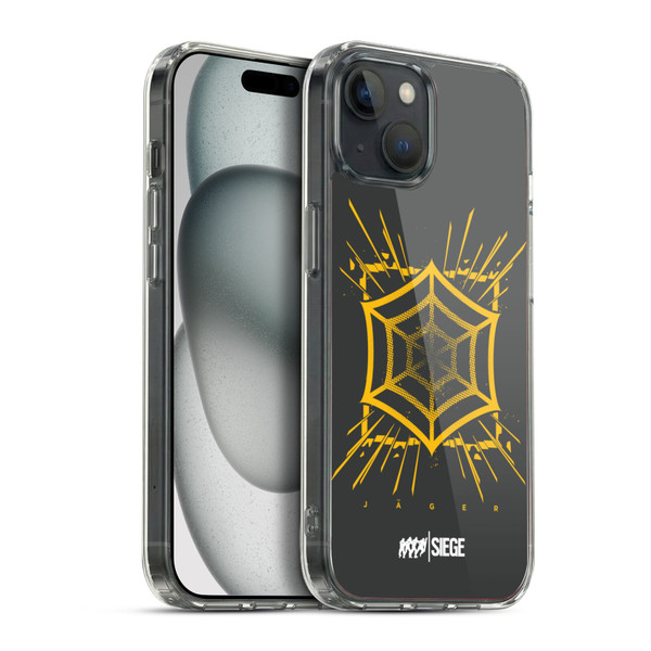 Tom Clancy's Rainbow Six Siege Icons Jager Soft Gel Case for Apple iPhone 15 Plus & MagSafe
