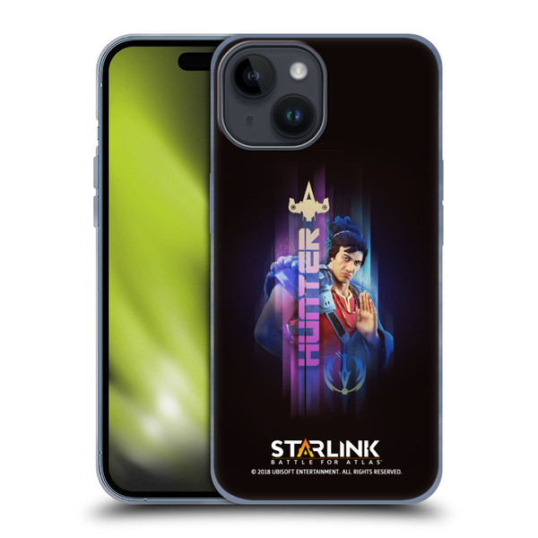 Starlink Battle for Atlas Character Art Hunter Hakka Soft Gel Case for Apple iPhone 15