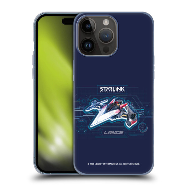 Starlink Battle for Atlas Starships Lance Soft Gel Case for Apple iPhone 15 Pro Max