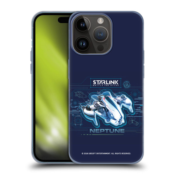 Starlink Battle for Atlas Starships Neptune Soft Gel Case for Apple iPhone 15 Pro