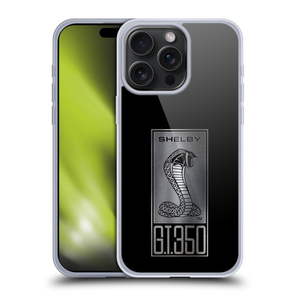 Shelby Car Graphics GT350 Soft Gel Case for Apple iPhone 15 Pro Max