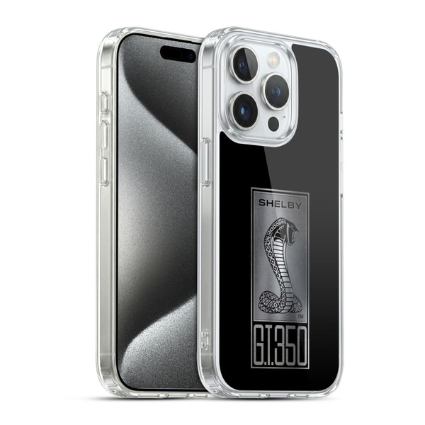 Shelby Car Graphics GT350 Soft Gel Case for Apple iPhone 15 Pro & MagSafe