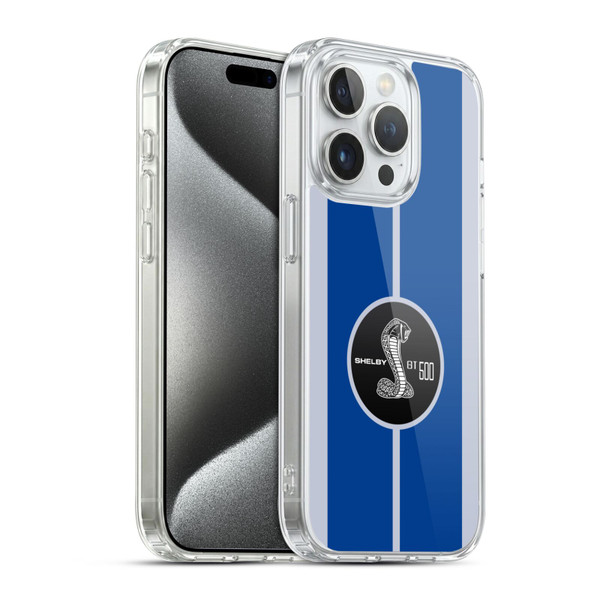 Shelby Car Graphics GT500 Soft Gel Case for Apple iPhone 15 Pro & MagSafe