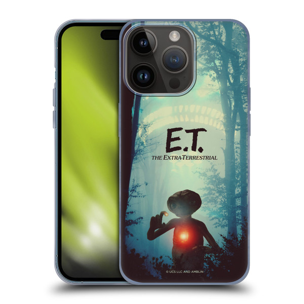 E.T. Graphics Forest Soft Gel Case for Apple iPhone 15 Pro
