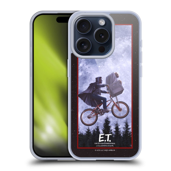 E.T. Graphics Night Bike Rides Soft Gel Case for Apple iPhone 15 Pro