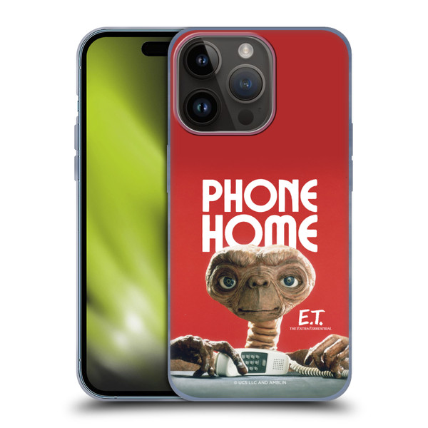 E.T. Graphics Phone Home Soft Gel Case for Apple iPhone 15 Pro