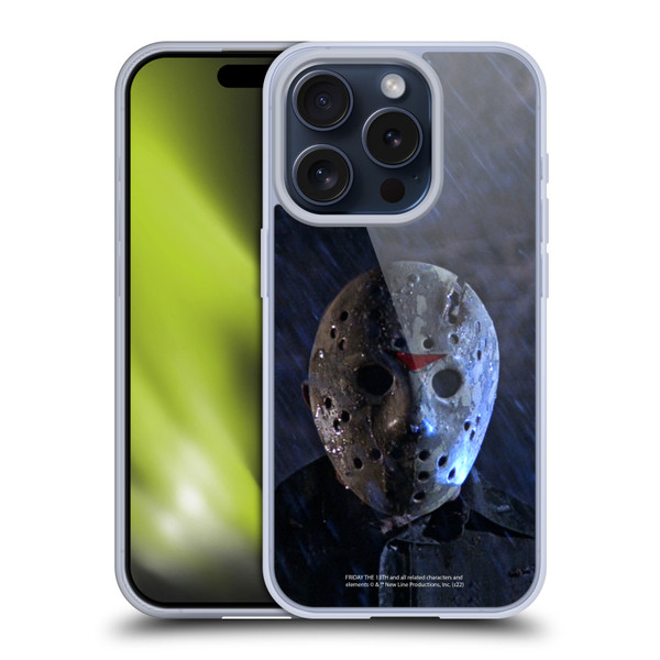 Friday the 13th: A New Beginning Graphics Jason Soft Gel Case for Apple iPhone 15 Pro