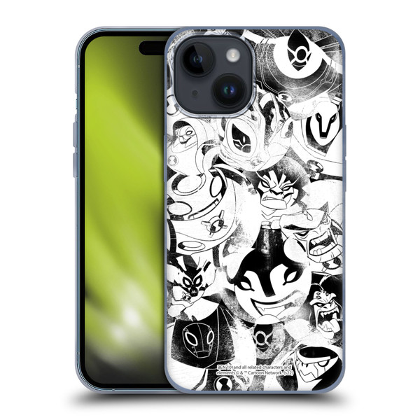 Ben 10: Ultimate Alien Graphics Ultimate Forms Soft Gel Case for Apple iPhone 15