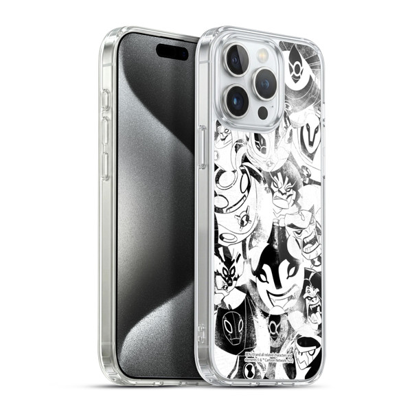 Ben 10: Ultimate Alien Graphics Ultimate Forms Soft Gel Case for Apple iPhone 15 Pro Max & MagSafe