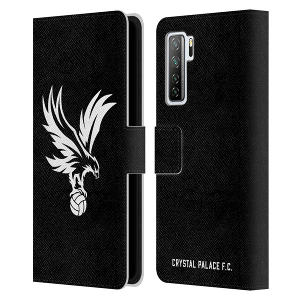 Crystal Palace FC Crest Eagle Grey Leather Book Wallet Case Cover For Huawei Nova 7 SE/P40 Lite 5G
