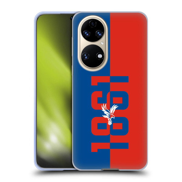 Crystal Palace FC Crest 1861 Soft Gel Case for Huawei P50