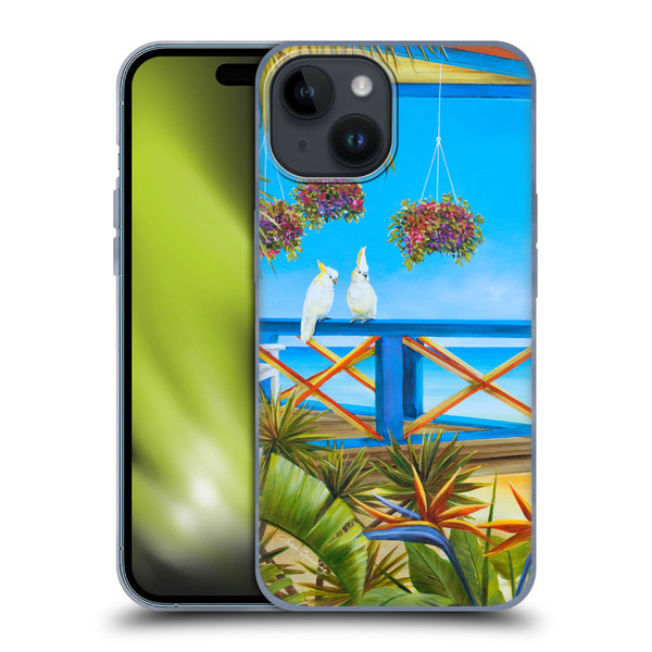Lisa Sparling Birds And Nature Island Solitude Soft Gel Case for Apple iPhone 15