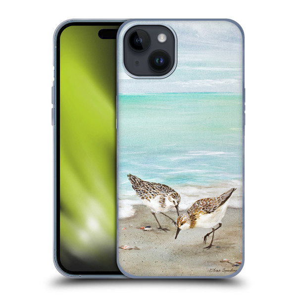 Lisa Sparling Birds And Nature Surfside Dining Soft Gel Case for Apple iPhone 15 Plus