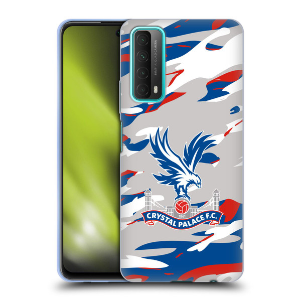 Crystal Palace FC Crest Camouflage Soft Gel Case for Huawei P Smart (2021)