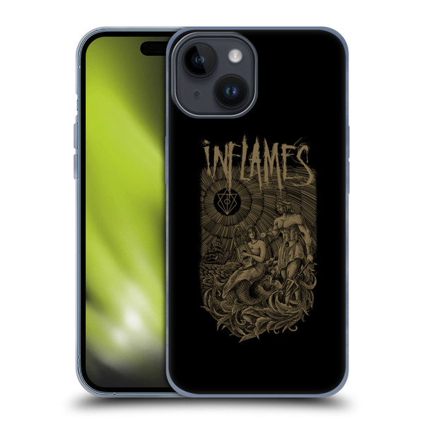 In Flames Metal Grunge Adventures Soft Gel Case for Apple iPhone 15