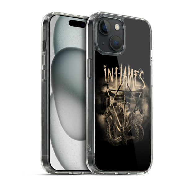 In Flames Metal Grunge Octoflames Soft Gel Case for Apple iPhone 15 & MagSafe