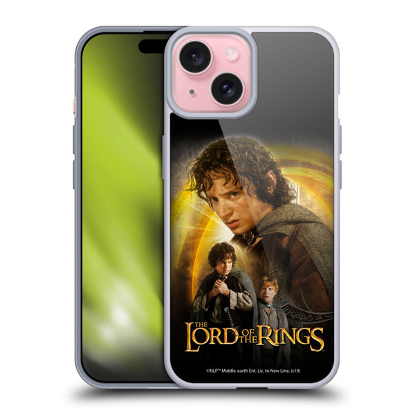 The Lord Of The Rings The Two Towers Character Art Frodo And Sam Soft Gel Case for Apple iPhone 15
