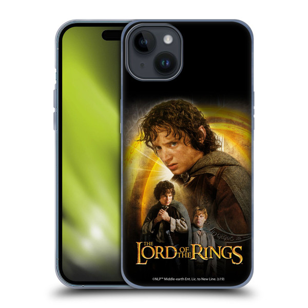 The Lord Of The Rings The Two Towers Character Art Frodo And Sam Soft Gel Case for Apple iPhone 15 Plus