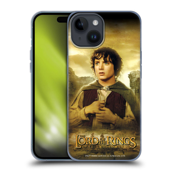 The Lord Of The Rings The Two Towers Posters Frodo Soft Gel Case for Apple iPhone 15