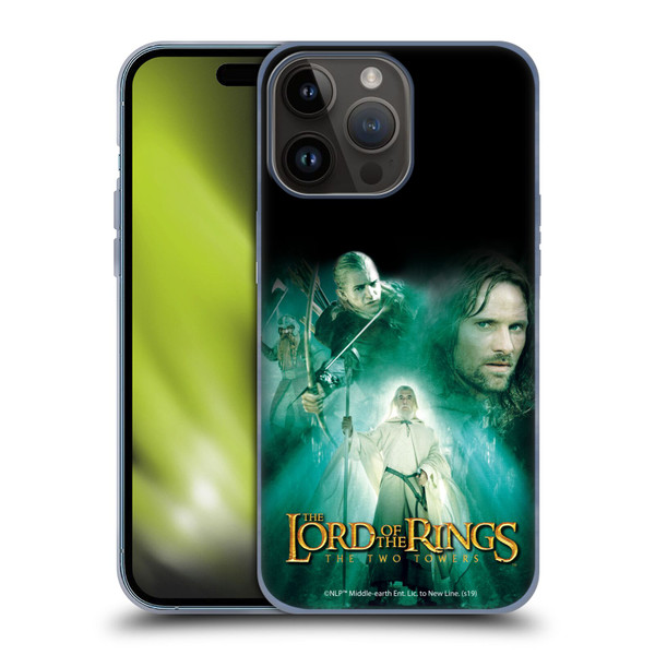 The Lord Of The Rings The Two Towers Posters Gandalf Soft Gel Case for Apple iPhone 15 Pro Max