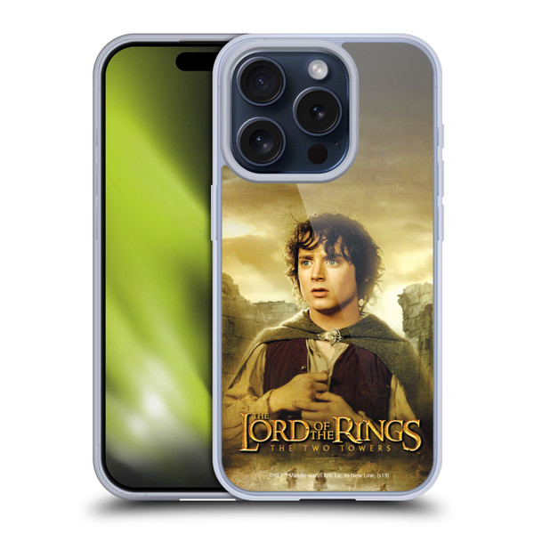 The Lord Of The Rings The Two Towers Posters Frodo Soft Gel Case for Apple iPhone 15 Pro