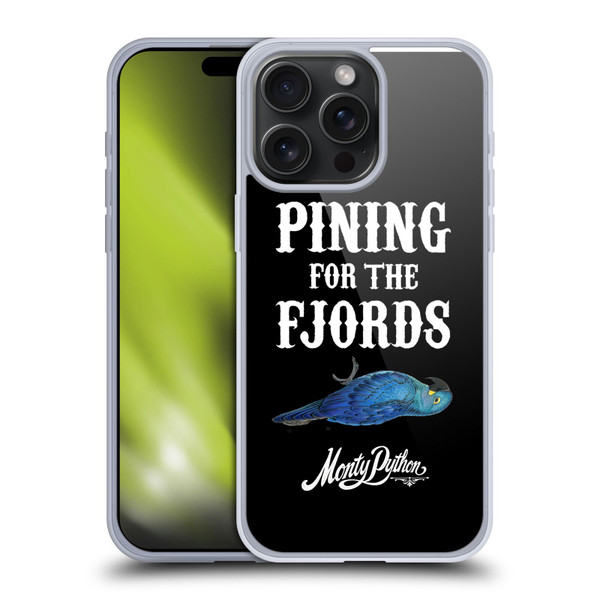 Monty Python Key Art Pining For The Fjords Soft Gel Case for Apple iPhone 15 Pro Max