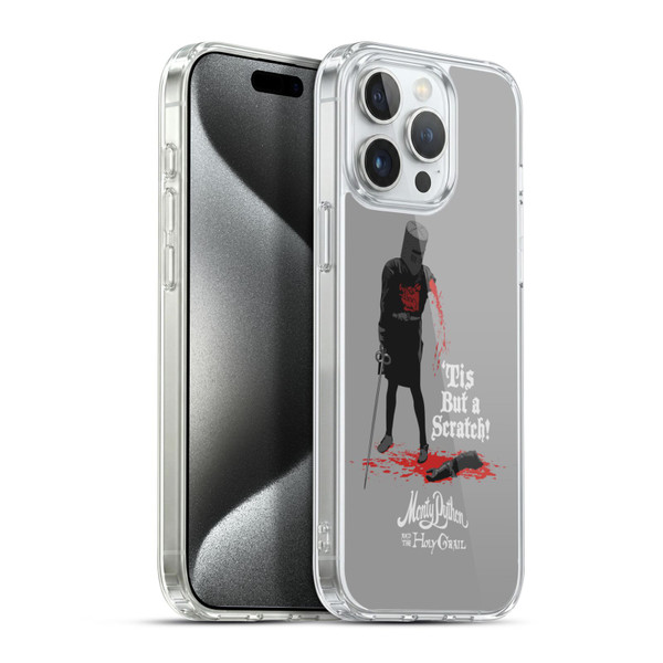 Monty Python Key Art Tis But A Scratch Soft Gel Case for Apple iPhone 15 Pro Max & MagSafe