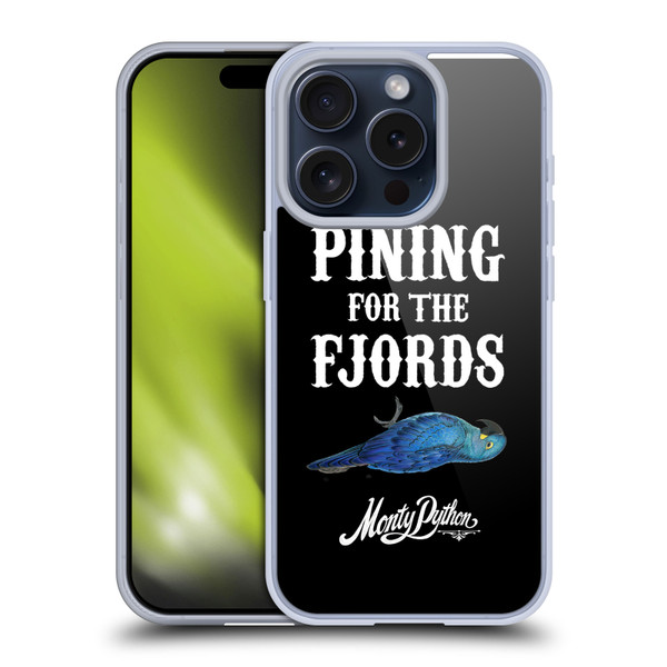 Monty Python Key Art Pining For The Fjords Soft Gel Case for Apple iPhone 15 Pro