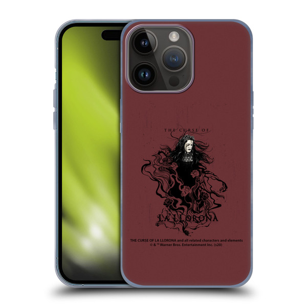 The Curse Of La Llorona Graphics Weeping Lady 2 Soft Gel Case for Apple iPhone 15 Pro Max