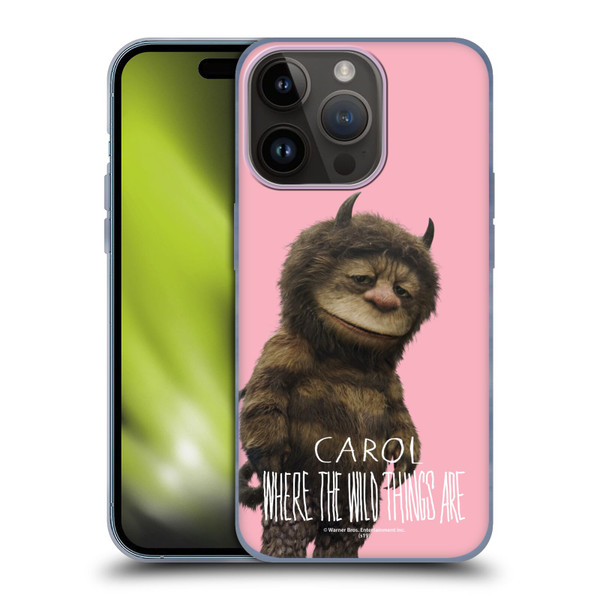 Where the Wild Things Are Movie Characters Carol Soft Gel Case for Apple iPhone 15 Pro