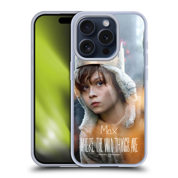 Where the Wild Things Are Movie Characters Max Soft Gel Case for Apple iPhone 15 Pro