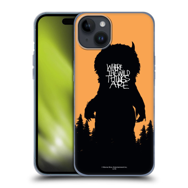Where the Wild Things Are Movie Graphics Forest Soft Gel Case for Apple iPhone 15 Plus