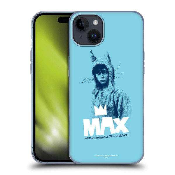 Where the Wild Things Are Movie Graphics Max Soft Gel Case for Apple iPhone 15 Plus