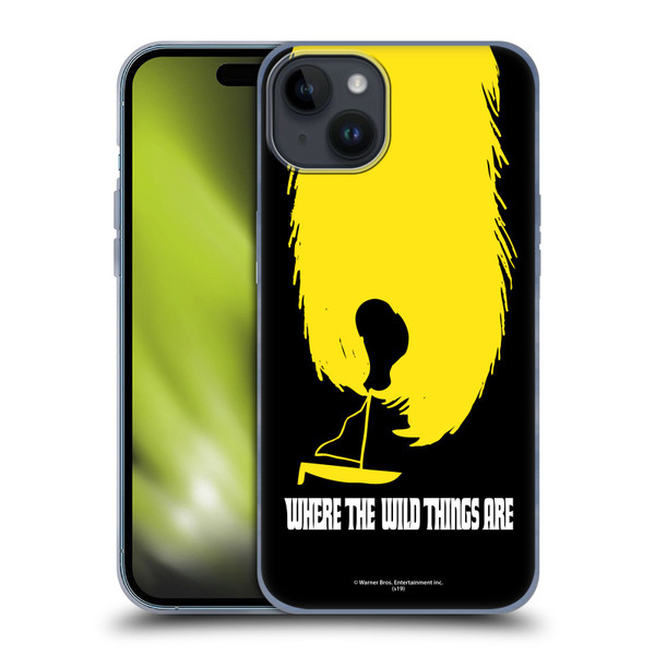 Where the Wild Things Are Movie Graphics Paw Soft Gel Case for Apple iPhone 15 Plus