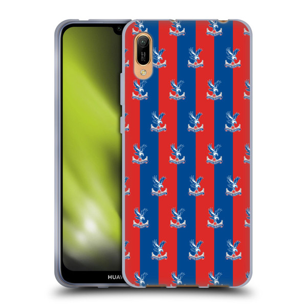 Crystal Palace FC Crest Pattern Soft Gel Case for Huawei Y6 Pro (2019)