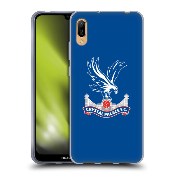 Crystal Palace FC Crest Plain Soft Gel Case for Huawei Y6 Pro (2019)