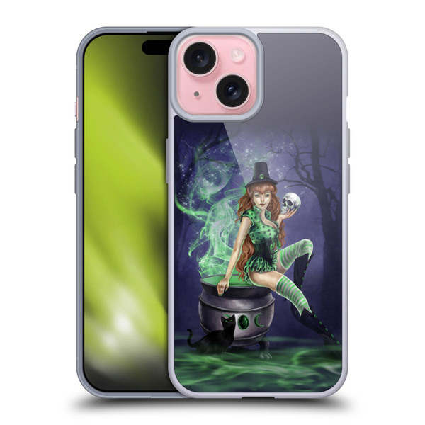 Selina Fenech Gothic Jinxed Soft Gel Case for Apple iPhone 15