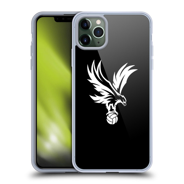 Crystal Palace FC Crest Eagle Grey Soft Gel Case for Apple iPhone 11 Pro Max & MagSafe