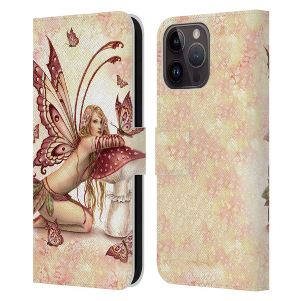 Selina Fenech Fairies Small Things Leather Book Wallet Case Cover For Apple iPhone 15 Pro Max