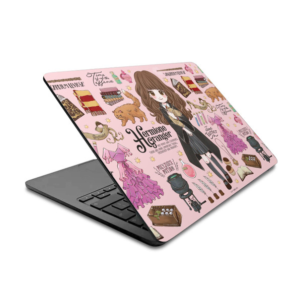 Harry Potter Graphics Hermione Pattern Vinyl Sticker Skin Decal Cover for Apple MacBook Air 13.6" A2681 (2022)