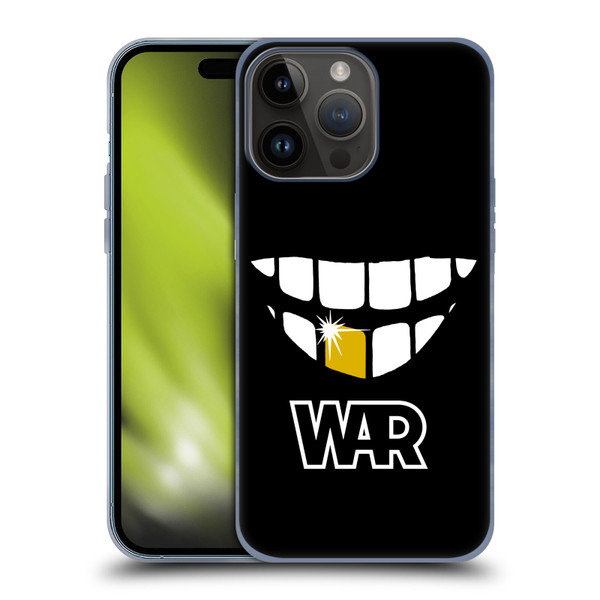 War Graphics Why Can't We Be Friends? Soft Gel Case for Apple iPhone 15 Pro Max