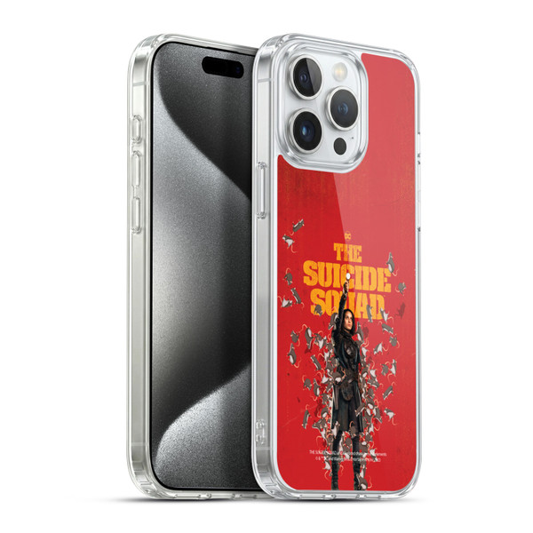 The Suicide Squad 2021 Character Poster Ratcatcher Soft Gel Case for Apple iPhone 15 Pro Max & MagSafe