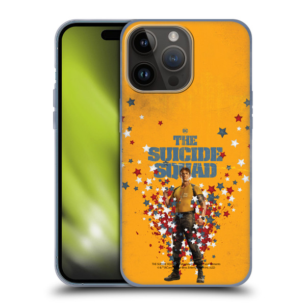 The Suicide Squad 2021 Character Poster Rick Flag Soft Gel Case for Apple iPhone 15 Pro Max