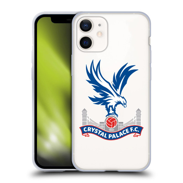 Crystal Palace FC Crest Eagle Soft Gel Case for Apple iPhone 12 Mini