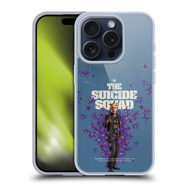The Suicide Squad 2021 Character Poster Thinker Soft Gel Case for Apple iPhone 15 Pro