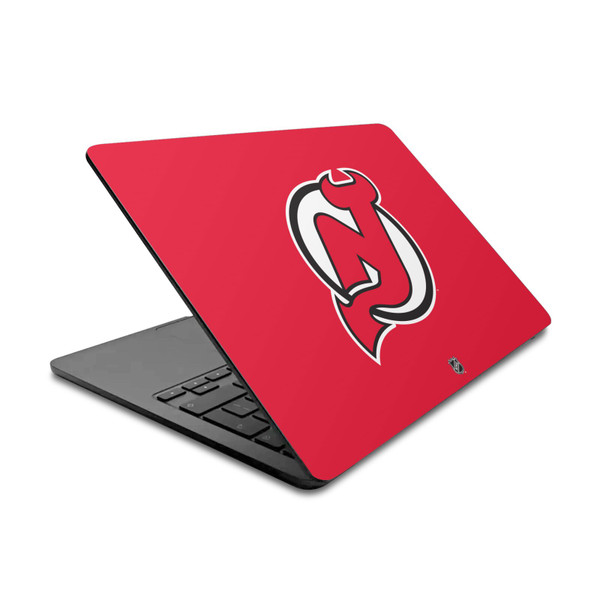 NHL New Jersey Devils Plain Vinyl Sticker Skin Decal Cover for Apple MacBook Air 13.6" A2681 (2022)